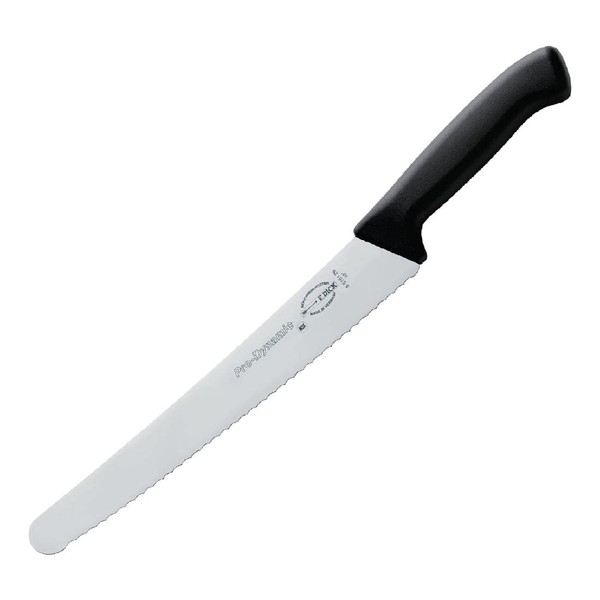 Dick Knives DL377 Pro-Dynamic Serrated Utility Knife, Black