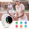 Smart Watches for Women(Answer/Make Call),Fulltouch Fitness Tracker Watches with Blood