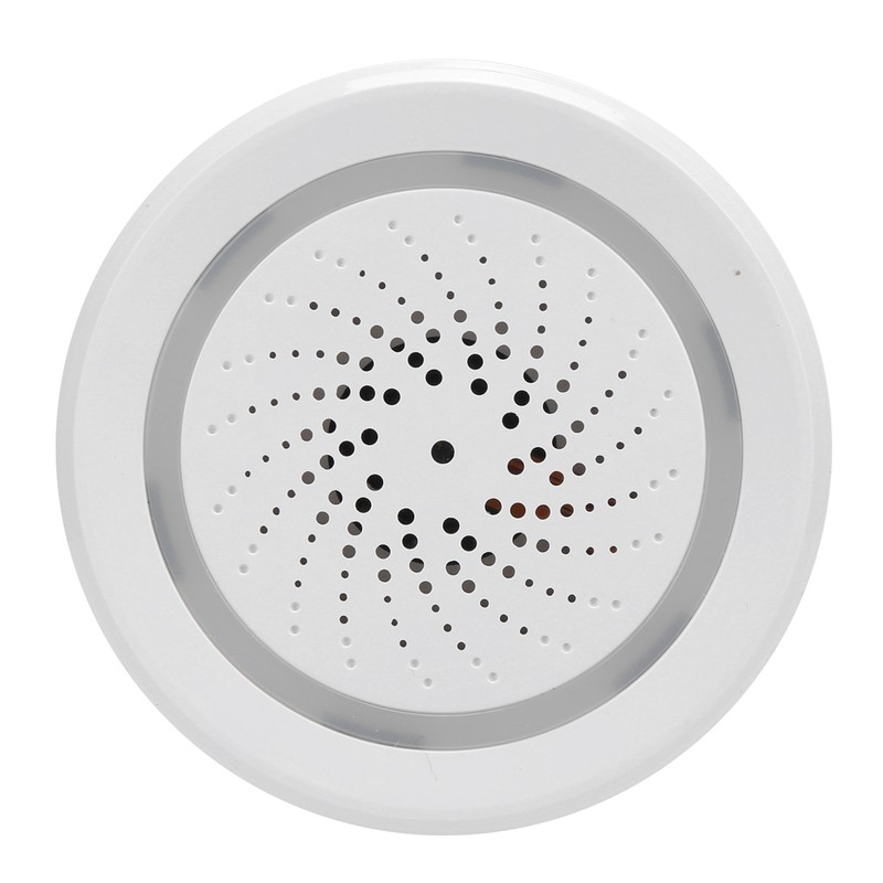 2.4GHz WiFi Temperature Humidity Sensor Detector Sound Light Alarm Smart