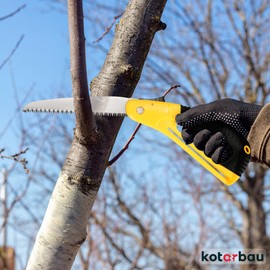 KOTARBAU® Folding Saw Garden Saw Hand Saw Wood Saw for Sawing Branches Trees 175 mm