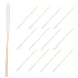 Healeved 10 Packs Disposable Wooden Cotton Swabs Makeup Tools Household Cleaning Eyelash Extensions Beauty Tools Baby and Home Accessories 8 Cm