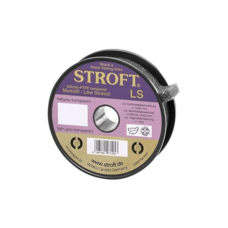 Stroft LS Monofilament Line 0.15 mm 100 m