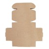 50Pcs Maple Leaf Pattern Kraft Paper Packing Box Small Gift