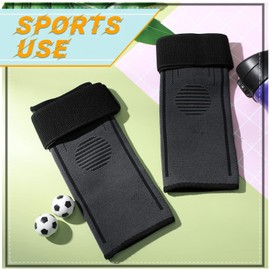 Tarpop 1 Pair Ankle Brace for Kids Compression Ankle Sleeves Adjustable Foot Support Brace Elastic Guard for Children Boys Girls Sports Running Jogging Dance Fitness Gymnastics(Black,X-Small)