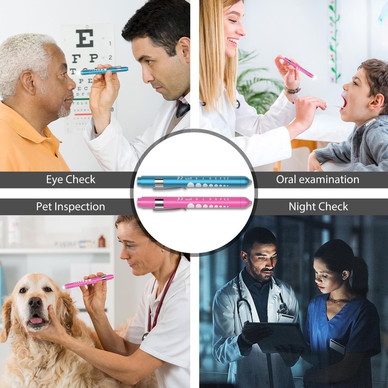 RISEMART Pupil Light, Diagnostic Light, Nurse Emergency Service Accessories with