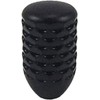 AnarchyOutdoors | M6x1 Bolt Knobs | Fluted - Black