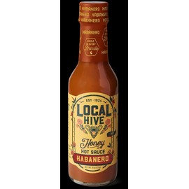 Local Hive Habanero Honey Hot Sauce 6 oz  Sweet & Spicy Meats Dips BBQ Tacos