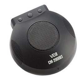 VEC CM-2000BT Bluetooth Desktop Conference Microphone/Speakerphone (9OZ, Black)