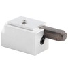 Aluminium Alloy Square Embedded Hinge Door Lock Groove Angle Chisel