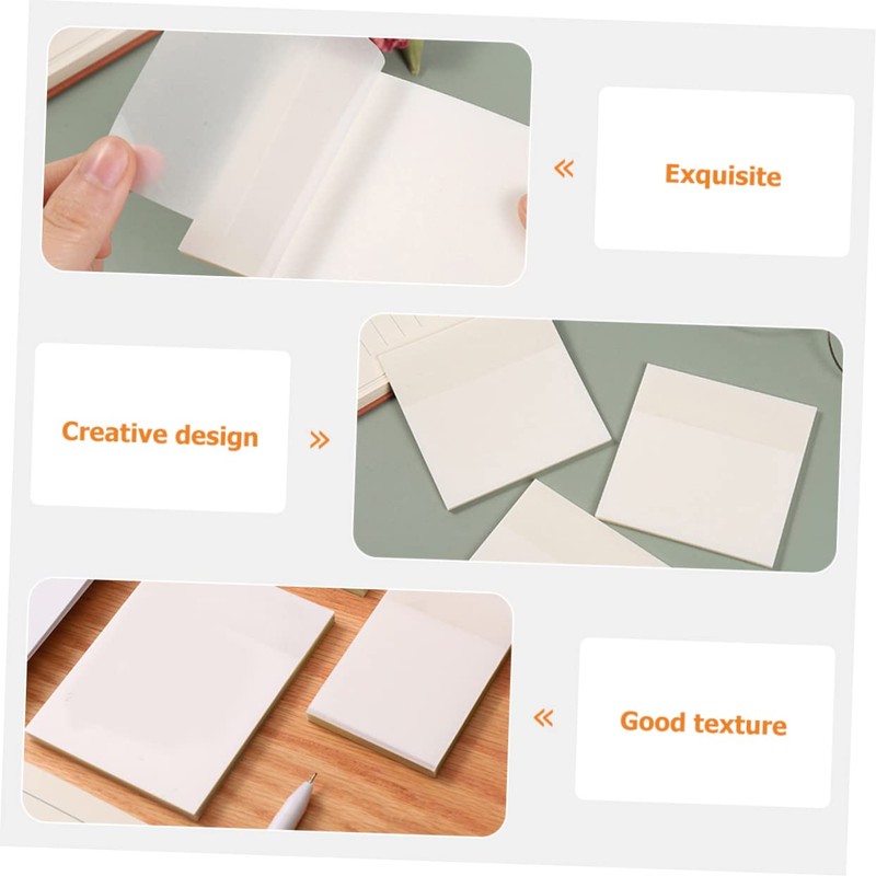 Operitacx Pack of 6 Sticky Note Sticky Note Memo Stickers