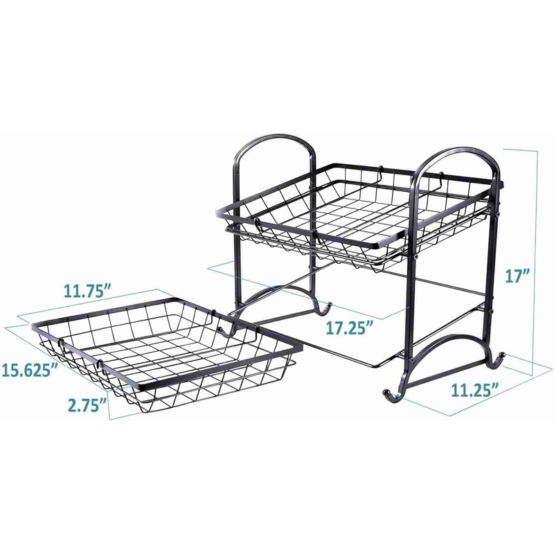 Lihou PapaQ Stackable Candy Display Rack with Rattan|Stackable Candy Organizer|Multi-Function