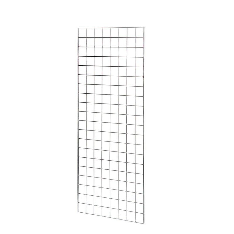 5ft Mesh NEW HEAVY DUTY GRID WALL/GRIDWALL MESH CHROME DISPLAY