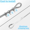 1/2” Stainless Steel Cable, 30ft 304 Stainless Steel Aircraft Cable
