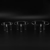 3 PCS Round Acrylic Display Stand Set Easy To Install