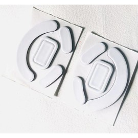 Mouse feet Skates for Razer DeathAdder V2 X HyperSpeed Gaming Mouse (Pack of 2) White