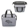 PICNIC TIME Gray Denver Broncos Lunch Cooler