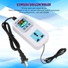 Temperature Controller Digital Dual Display Electronic Control Socket 10A WT‑1009