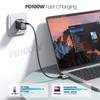 GiGimundo 20Gbps USB C Kabel (1M) für Thunderbolt 3, Unterstützt