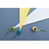 Rubitec RT-006YE Solar Flashlight, Carabiner, Yellow, W1.2 x D1.0 x