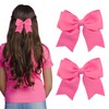2 Pcs Satin Hair Bows, Big Silky Hair Clips for