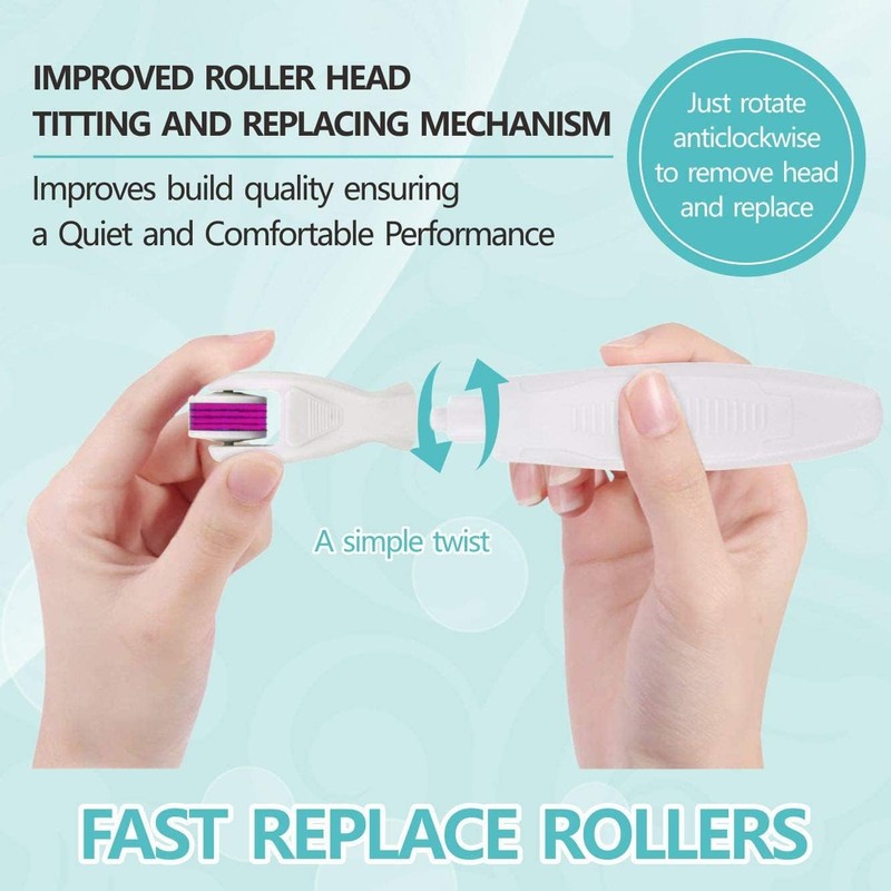 Derma Roller for Face, Body, Hair, Bread - Angel Kiss