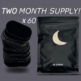 West&Month 30 Pack Upgraded Ultra Breathable Mouth Tape Sports Accessories - Gentle - Comfort - Super Breathable - Enhanced Adhesion - Specification: 2 month supply