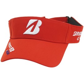Bridgestone Golf CPG24BRD RD Men's Visor Pro Model Visor, red