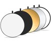 K&F Concept Reflector for Photography, 23.6 inches (60 cm), Foldable,