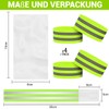 VERY IMPORTANT RUNNER - Reflective Wristbands with Double Reflective Strips