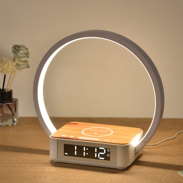 blonbar LED Bedside Lamp with Charging Function, 10 W Wireless