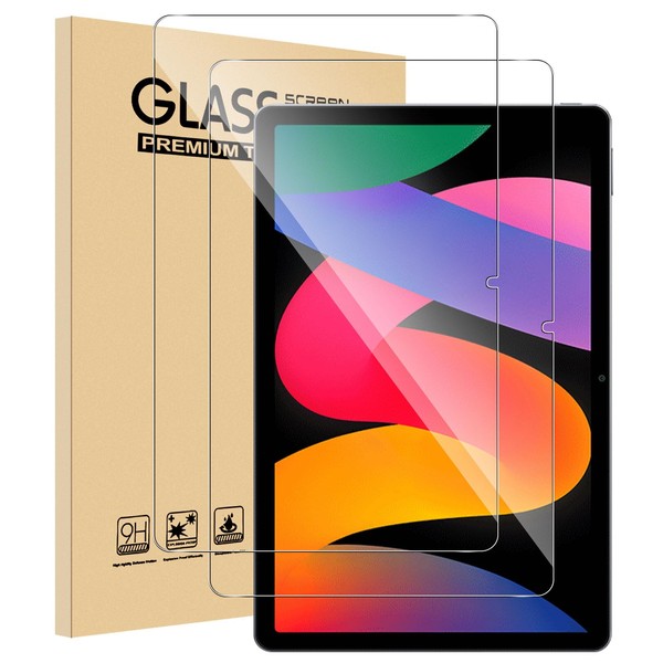 For Xiaomi Tablet Redmi Pad SE Glass Film (2 pieces) AUDASO Xiaomi Redmi Pad SE Film Made by Nippon Asahi Glass Tempered Glass Screen Protector Anti-Bubble Anti-Fingerprint Shatterproof 9H Hardness Xiaomi Redmi Pad SE Protective Film