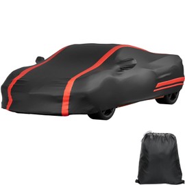 JOYTUTUS Car Cover Compatible with 2020-2026 Corvette C8 Stingray Z06 Z51 (Not Fit for High Wing), Waterproof All Weather Indoor Outdoor C8 Corvette Car Cover