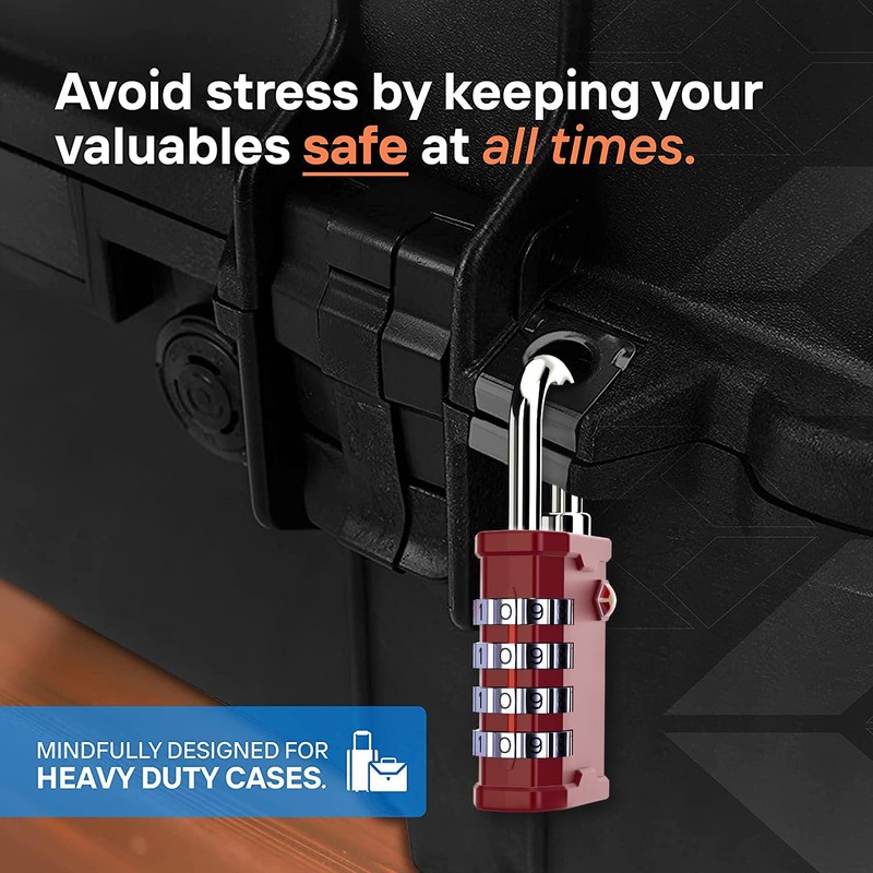 FORGE 4 Digit 17067 TSA Approved Gun box, Tool Box