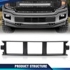 PIT66 Front Bumper Center Cover W/o Metal Clips, Compatible With