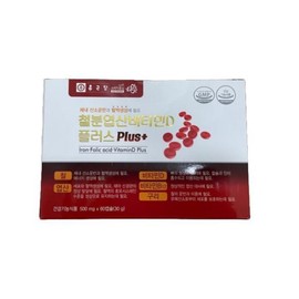 SellerHub [Chong Kun Dang Health] Chong Kun Dang Iron Folic Acid Vitamin D Plus 500mg x 60 Capsules 1 Pack (S39138745) / [종근당건강] 종근당 철분 엽산 비타민D 플러스 500mg x 60캡슐 1개 (S39138745)