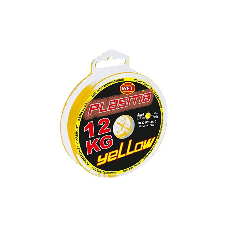 WFT KG Plasma Round 150 m Braided Line 0.08 mm