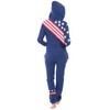 SKYLINEWEARS Women's Hooded Onesie Pajama Cozy Unisex Jumpsuit with Zip