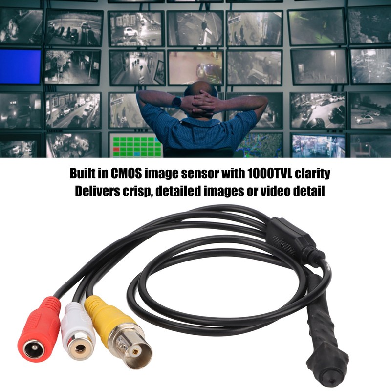 1080P Mini Security Camera AHD2.0 1000TVL NTSC High Definition Security