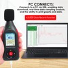 Sound Level Meter Decibel Meter Data Logger with A/C Frequency
