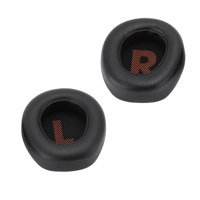 2PCS Headphone Ear Pads High Density Sponge Protein Leather Earphone