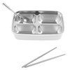 Lunch Box 4 Compartments 304 Stainless Steel Tableware Portable Lunch