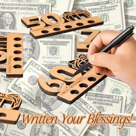 Memorable 40th Birthday Money Gift Wood - Thoughtful Money Gifts for Man and Woman | Unique Wooden Gifts Deco for Friends & Family