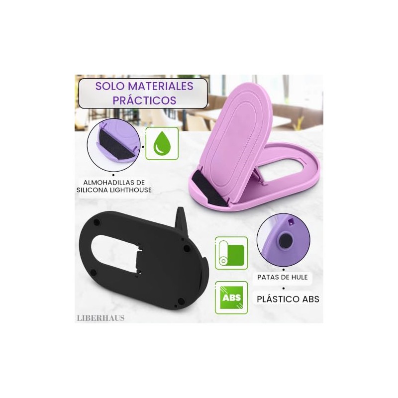12 soportes para telfono celular para computadora, paquete estable para