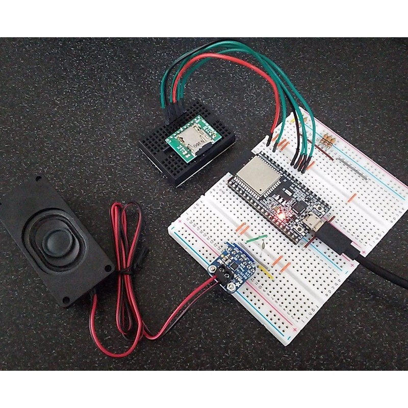 WWZMDiB MAX98357 I2S Amplifier Module Audio Unfiltered Class D Amplifier