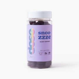 Dose Snooze Sleep Gummies (30 Day Supply) | Sleep Gummies | Berry | Promotes Relaxation & Helps You Sleep | With Vitamins B6, Saffron, Chamomile & Zinc | Natural Ingredients | Vegan | Recyclable Packs