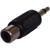 Adapter Audio 3.5mm 1/8" Mono Plug Coax Audio RCA Female