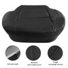 GXARTS Driver & Passenger Bottom Leather Replacement Seat Covers Black