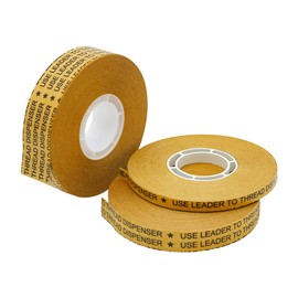 J.V. Converting JVCC ATG Tape High Tack Acid Neutral, (ATG-7502X), 1/4 in. x 36 yds. (Clear Adhesive on Gold Liner)