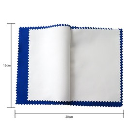Upgrade Pack of 2 Polishing Cloth 15cm*20cm Silver,Gold,Platinum Jewelry Cleaning and Polishing Cloth