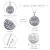 Tree of life Locket Necklace Sterling Silver That Holds Pictures